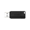 VERBATIM Flash Disk 64GB USB 2.0 Store 'n' Go PinStripe, černá