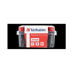 VERBATIM Alkalická Baterie AA 24 Pack / LR6