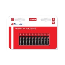 VERBATIM Alkalická Baterie AA 10 Pack / LR6