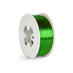 VERBATIM 3D Printer Filament PET-G 1.75mm, 327m, 1kg green transparent