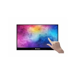 Verbatim PMT-17 Portable Touchscreen Monitor 17.3" Full HD 1080p Metal Housing Přenosný dotykový monitor