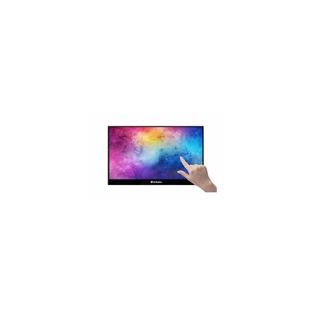 Verbatim PMT-17 Portable Touchscreen Monitor 17.3" Full HD 1080p Metal Housing Přenosný dotykový monitor
