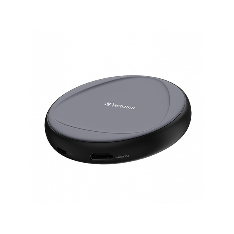 VERBATIM Display Adapter WDA-02 Share My Screen 4K, USB-C hub