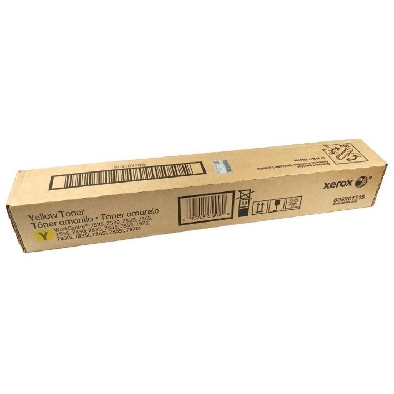 Xerox Yellow Toner Cartridge DMO pro WorkCentre 75xx/78xx/79xx (15 000str.)
