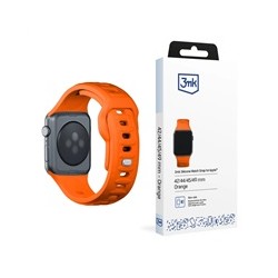 3mk řemínek Watch Strap pro Apple 42/44/45/49 mm Orange
