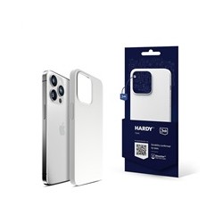 3mk ochranný kryt HARDY Silicone MagCase pro Apple iPhone 15 Pro, Silver-White