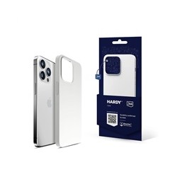 3mk ochranný kryt HARDY Silicone MagCase pro Apple iPhone 14 Pro, White