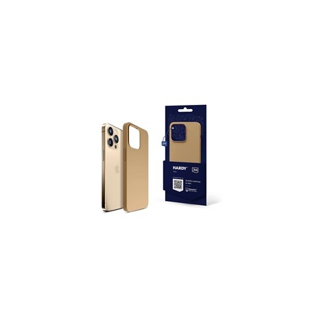 3mk ochranný kryt HARDY Silicone MagCase pro Apple iPhone 14 Pro Max, Gold