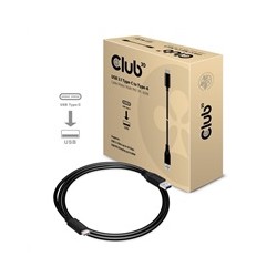 Club3D Kabel USB 3.1 typ C na USB 3.1 typ A, 10Gbps Power Delivery 60W (M/M), 1m
