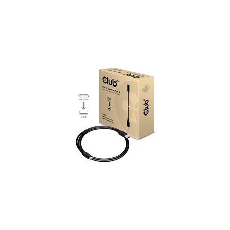 Club3D Kabel USB 3.1 typ C na USB 3.1 typ A, 10Gbps Power Delivery 60W (M/M), 1m