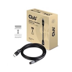 Club3D Kabel prodlužovací DisplayPort 1.4 HBR3 8K60Hz (M/F), 2m, 28 AWG