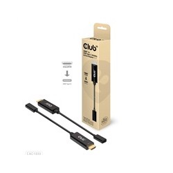 Club3D aktivní adaptér HDMI na USB-C, 4K60Hz, M/F