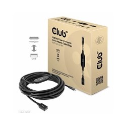 Club3D Kabel USB-C na USB-A, Aktivní adaptér/kabel, 5 Gbps (M/F), 10m