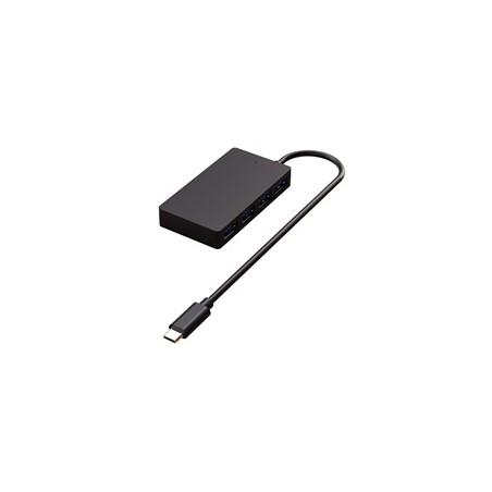 WG - HUB Type-C na 4x USB-A, USB 3.0, 5Gbps, černá