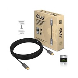 Club3D Kabel Ultra Rychlý HDMI™ Certifikovaný AOC Kabel 8K60Hz, 4K120Hz, 10m