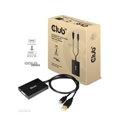 Club3D adaptér Mini DP na Dual Link DVI, HDCP OFF version for Apple Cinema Displays Active Adapter
