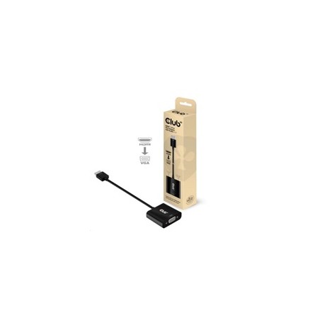 Club3D Adaptér HDMI 1.4 na VGA (M/F), Active with audio
