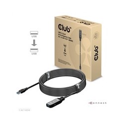 Club3D Kabel USB 3.2 Gen1 Active Repeater Cable M/F 28AWG, 5m