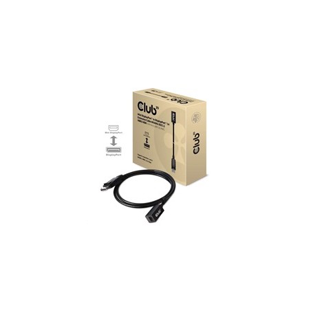 Club3D Prodlužovací kabel Mini DisplayPort 1.4 na DisplayPort 8K 60Hz DSC 1.2 HBR3 HDR Bidirectional (F/M), 1m