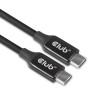 Club3D Kabel USB 3.2 Gen2 Type-C to C Active Bi-directional (M/M) 8K60Hz, 5m