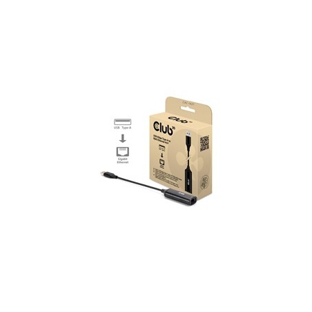 Club3D Adaptér USB-A na RJ45, 5Gb, 24cm