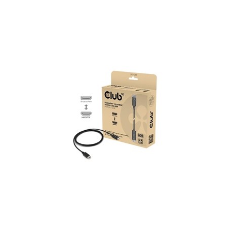 Club3D Adaptér aktivní DisplayPort 1.4 na HDMI HDR (M/M), 2m