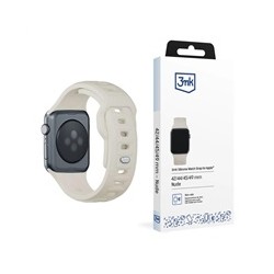 3mk řemínek Watch Strap pro Apple 42/44/45/49 mm Nude