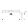 GEMBIRD Držák TV WM-S80F-01, 37"-80" (50kg), tenký, pevný