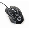 GEMBIRD myš MUS-6B-GRAFIX-01, černá s grafickým potiskem, USB