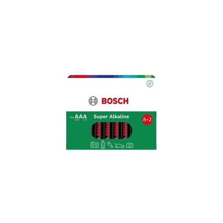 Bosch LR03SA10B/00 Super Alkaline (Blistr 10 ks)