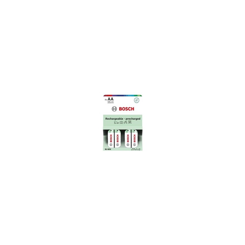 Bosch HR6B4P2600/00 AA 2600mAh Ni-MH Ready to Use (Blistr 4 ks)