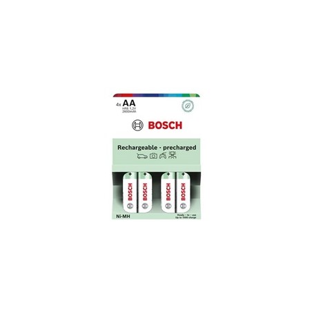 Bosch HR6B4P2600/00 AA 2600mAh Ni-MH Ready to Use (Blistr 4 ks)