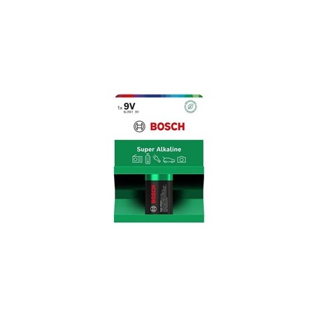 Bosch 6LR61SA1B/00 Super Alkaline 9V (Blistr 1 ks)