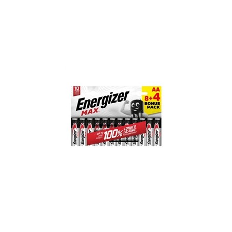 Energizer LR6/12 Max AA 8+4 zdarma