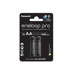 PANASONIC HR6 AA 3HCDE/2BE ENELOOP PRO N, 2500 mAh (Blistr 2ks)