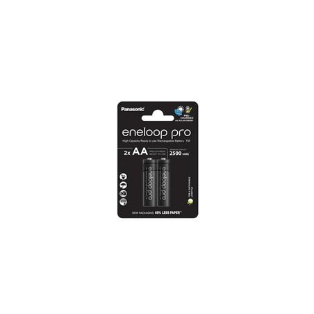 PANASONIC HR6 AA 3HCDE/2BE ENELOOP PRO N, 2500 mAh (Blistr 2ks)