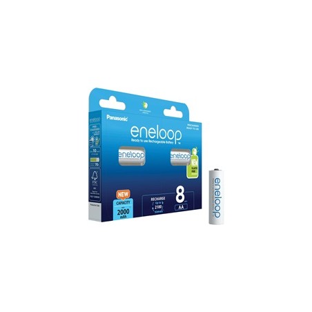 PANASONIC HR6 AA 3MCCE/8BE ENELOOP N, 2000 mAh (Blistr 8ks)