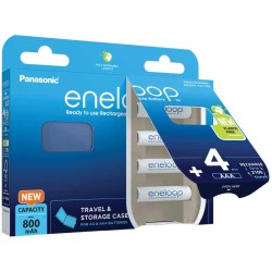 PANASONIC HR03 AAA 4MCCE/4BE ENELOOP CASE N, 800 mAh (Blistr 4ks)