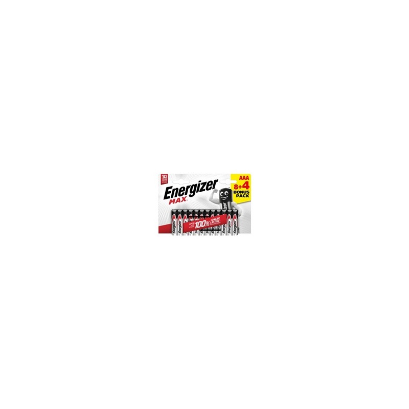 Energizer LR03/12 Max AAA 8+4 zdarma