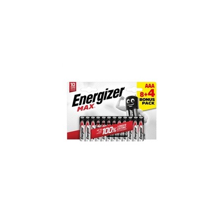 Energizer LR03/12 Max AAA 8+4 zdarma