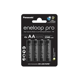 PANASONIC HR6 AA 3HCDE/4BE ENELOOP PRO N, 2500 mAh (Blistr 4ks)