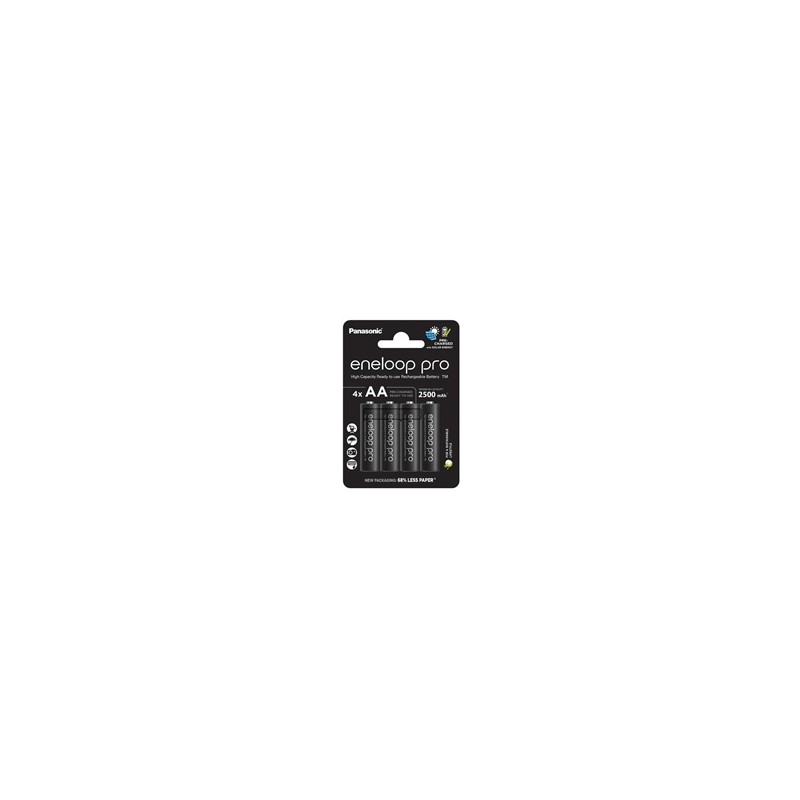 PANASONIC HR6 AA 3HCDE/4BE ENELOOP PRO N, 2500 mAh (Blistr 4ks)