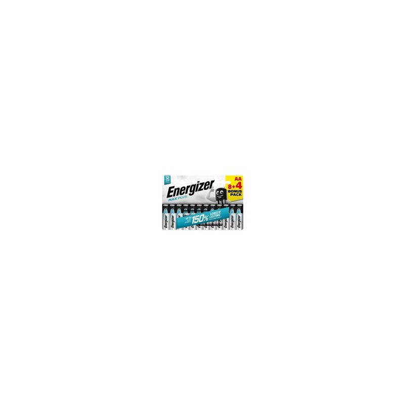 Energizer LR6/12 Max Plus AA 8+4 zdarma