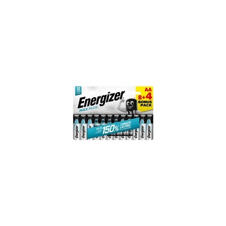 Energizer LR6/12 Max Plus AA 8+4 zdarma