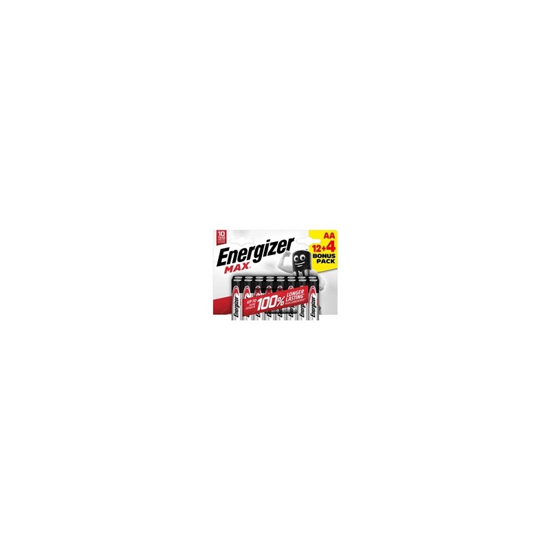 Energizer LR6/16 Max AA 12+4 zdarma
