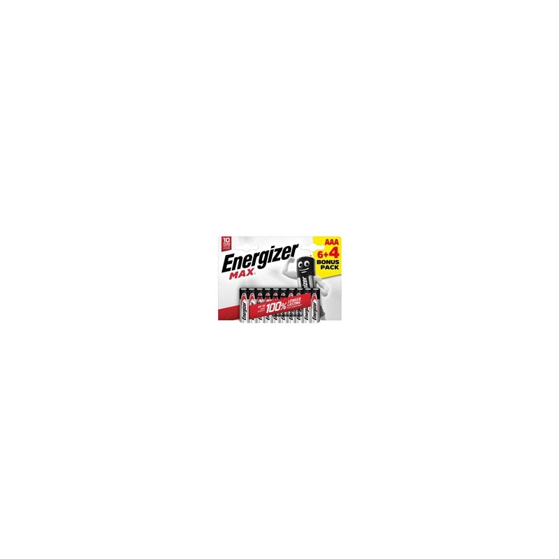 Energizer LR03/10 Max AAA 6+4 zdarma