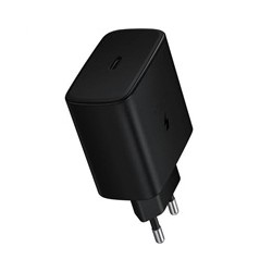 Samsung Quickcharge USB-C 45W Cestovní nabíječka Black (OOB Bulk)
