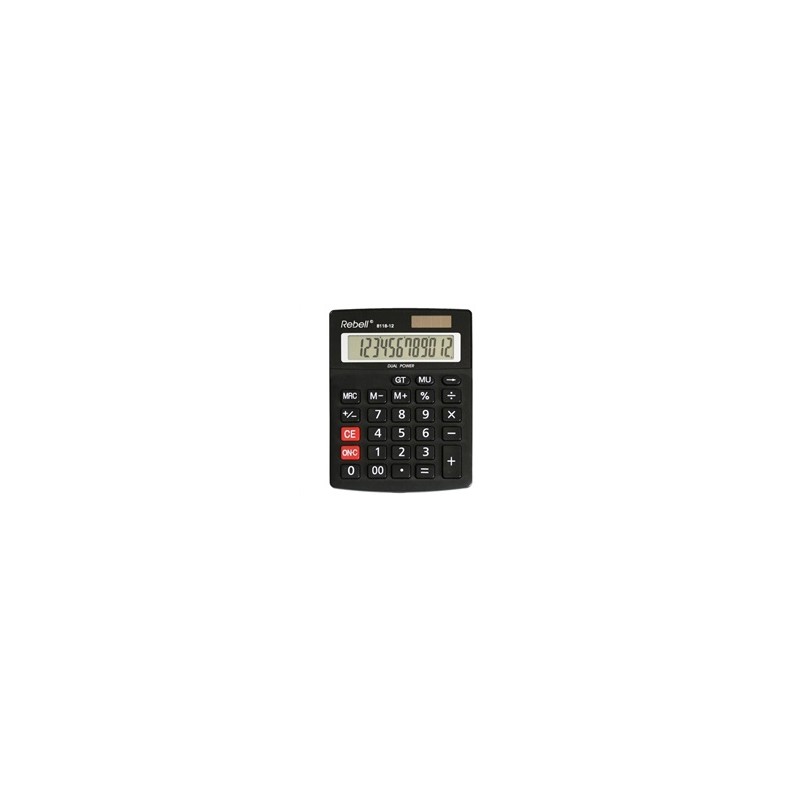 REBELL kalkulačka - RE-8118-12 BX