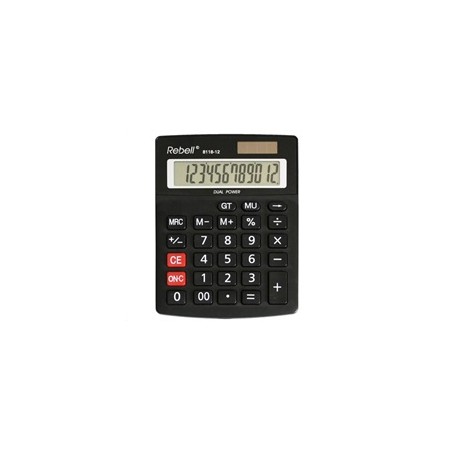 REBELL kalkulačka - RE-8118-12 BX