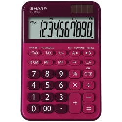 SHARP kalkulačka - ELM335BRD - červená